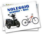 Noleggio Scooter e mountain bike